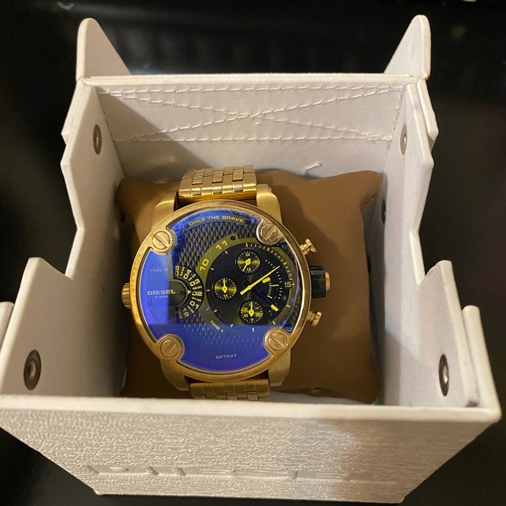 Diesel watch in original box and Bulova Watch